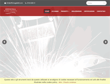 Tablet Screenshot of officinagalletti.com